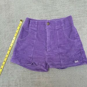 Hammies shorts purple size 28